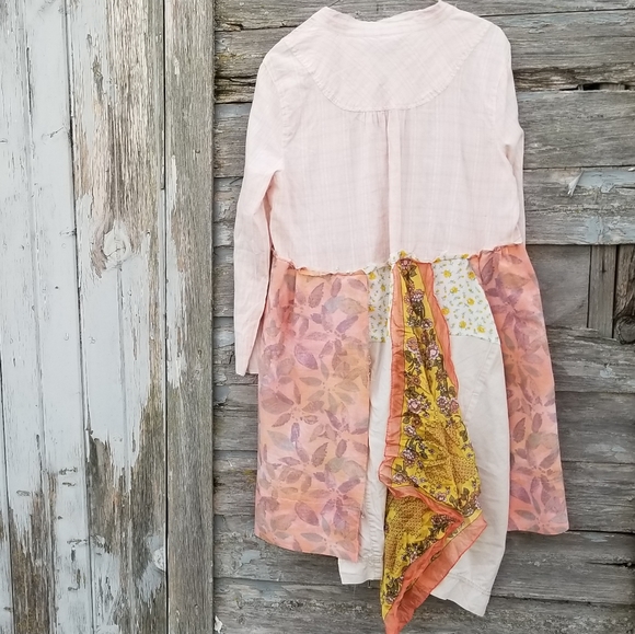 Vintage Camper Funky Upcycled Tunic ArtWear Dress - Picture 4 of 8